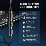 Lightning Earbuds for iPhone 11-14 Pro Max MFi Certified with Mic Bass