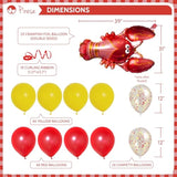 Crawfish & Lobster Birthday Party Banner and Seafood Boil Decorations Set