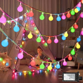 120 Led String Lights 40Ft, 8 Lighting Modes Plug In Fairy String Lights For Bedroom Classroom Patio Garden Wedding Party Christmas Tree Outdoor Indoor Decorations Multicolor