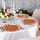 100 Pcs Pink Cielito Lindo Party Plates Mexican Paper Plates Disposable Platos De Barro Mexicanos Talavera Clay Dishes 7 Inch For Wedding Christmas Baby Shower Decoration Supplies