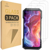 3-Pack Tempered Glass Screen Protector For Ulefone Armor 27/27 Pro/27T/27T Pro (Japan Glass, 9H Hardness)