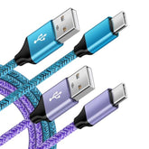 Usb Type C Charger Cable 3Ft 2 Pack For Iphone 17 Pro Max 17 Pro 17 Iphone Air 16E 16 Pro Max 16 Plus 16 15, Short Car Charging Cord Fast Android Phone For Samsung Galaxy S25 A17 S24 A15 A25 S23 S22