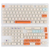 Xda Profile Keycaps Set 142-Key Retro Plastic Theme Keycaps For 60% 65% 100 Ch