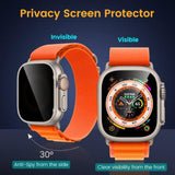 Apple Watch Ultra 49mm Privacy Screen Protector 3-Pack Anti Spy Glass
