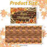 Thanksgiving Balloon Arch Kit 146pcs Orange Brown Balloons with Banner for Autumn Harvest Party