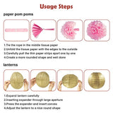 33pcs Pink Baby Shower Decor with It's a Girl Banner, Balloons & Pom Poms