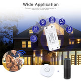 2Pcs Zigbee 3.0 Diy Smart Switch Wifi Wireless Remote Led Light Controller Compatible With Alexa & Google Home Assistant For Smartthings, Hub Required