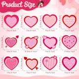 54 Pcs Valentine‘S Day Hanging Decorations Pink Red Hearts Hanging Swirls Valentines Love Cutouts Ceiling Streamers Decor Party Favors For Anniversary Wedding Engagement Birthday