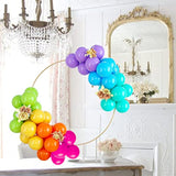 50PCS Multicolor Rainbow Balloons Arch Kit for Birthday, Wedding, Baby Shower