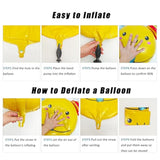 Cute Smiling Foil Balloon Sunshine Smiley Face Party Decorations Happy Birthday Message Bubble Decoration Gift Hat Holding Cake Birthday Party Background Layout Decoration Baby Shower Supplies