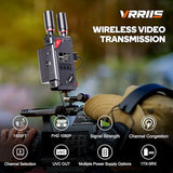 Wireless Video Transmitter and Receiver with UVC Out for Live System,Manual Switching of 20 Channels,Wireless Video Transmission System 1500FT Los