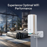 Orbi Wifi 7 Mesh Wall Mount Kit For Net Gear Orbi 370 970 770 870 360 Series And Nighthawk Wifi 7 Router Rs200, Rs280S,Rs300, Rs500, Rs600, Rs700S -(White, 2 Pack)