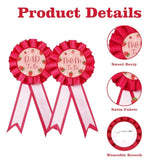 Strawberry Mom To Be Sash For Baby Shower Decorations, Dad To Be Corsage And Flower Crown Headband Set, Berry Sweet Baby Shower Sash For Gender Reveal, Party Favors, Pregnancy Props Keepsake