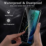Privacy Screen Protector For Motorola Moto G 5G 2024, Shatterproof Tempered Glass Accessories, Anti Spy Tempered Glass Film, Case Friendly Ultra Resistant 9H Hardness Anti-Glare Hd Black -3 Pack