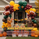 Football Party Decorations Balloon Garland Arch Banner Foil Balloons Game Day Decor