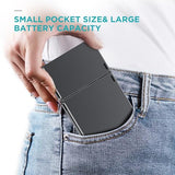 Foldable Bluetooth Keyboard With Touchpad - Portable Wireless Keyboard With Holder, Rechargeable Full Size Ultra Slim Pocket Folding Keyboards For Android Windows Ios Tablet & Laptop