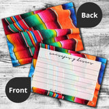 Advice & Wishes Cards In Spanish 50 Consejos Y Deseos Tarjetas 4X6 For Graduation Party Well Mr Mrs Wedding Shower Bridal Retirement Fiesta Baby Games, Multicolored