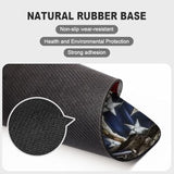 American Flag Eagle Rip Oak Camo Square Mouse Pad, Texture, Waterproof, Anti Slip Rubber Base, Computer Mouse Pad, Laptop Mouse Pad
