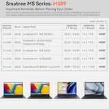 Smatree MS89 Hard EVA Protective Sleeve Case with Stand Compatible for 16 inch ASUS Vivobook Pro 16X N7601/16 K6602, Vivobook S 16 FLIP OLED/Pro 16X OLED, ExpertBook B3 B3604 Copilot+PC Laptop