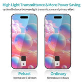 2+2 Pack iPhone 15 Privacy Screen & Camera Lens Protector 9H Tempered Glass