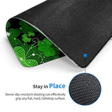 St Patrick'S Day Mouse Pad Shamrock Clover Anti-Slip Gaming Mouse Pad For Laptops Office Computer Mouse Pads