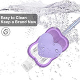 Cute Cable Protector For Iphone Charger With Unique Design 3D Love Heart Wave Data Cable Usb Charger Data Line Phone Wire Saver Protector For Iphone 11 12 13 14 Pro Max Charger Protector-Purple