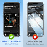 2 Pack For Iphone 16 Pro Max Matte Screen Protector Glass, Anti Glare, Anti Fingerprint, Shatterproof Sensitive Touch Quick Installation (Not Compatible For Iphone 16 Pro)