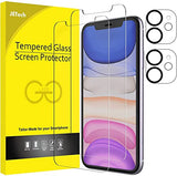 Screen Protector For Iphone 11 6.1-Inch With Camera Lens Protector, Tempered Glass Film, 2-Pack Each