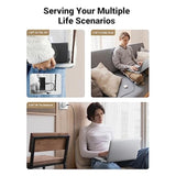 UGREEN USB C Cable Right Angle, USB A to USB C Cable 90 Degree Braided Cord Compatible with iPhone 15/15 Plus/15 Pro/15 Pro Max, iPad Pro/Air, Pixel 8/7, Galaxy S24/S23/S10 S10+ A13, 1.5FT