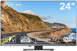 Rv Tv, 24 Inches 12/24V Tv For Rv 1080P Full Hd Smart Tv, Built-In App Store, Support Wifi Bluetooth, Small Android Tv For Car Home Camper Truck Boat(Limo Series)
