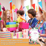 Tropical Luau Birthday Party Invitations, Hawaiian Summer Birthday Invitation, Kids Aloha Birthday Party Decorations, 20 Cards With 20 Envelopes(C02)