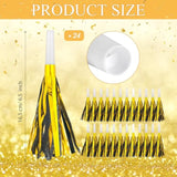 48pcs New Year Party Noisemakers 24 Clappers 24 Blowers 2026 Favors