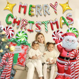 Christmas Decorations Balloons, 14Pcs Christmas Party Decorations Balloon Creating A Festive Atmosphere Indoor Outdoor