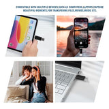 2 Pack 128Gb Type-C Usb 3.0 Flash Drive 128Gb 2-In-1 Usb-C Thumb Drives Memory Stick Jump Drive For Smartphones,Computer,Tablet,Pc