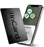 Wallet Tracker Card For Both GoogleS Find Hub And Apple Find My, 5 Years Battery Life Ultra-Thin Android Tracker Card, Ip68 Waterproof Wallet Finder For Passport, Purse,Gags,2 Packs