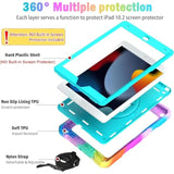 Ipad 9Th Generation Case,Ipad 8Th/7Th Generation Case,Ipad 10.2 Case,3 Layer H