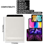 Microfiber Ipad Sleeve Cases 3-Pack Compatible With Tablets, Ipad 1-10, Ipad Air 1-5, Ipad Pro 11, Ipad Pro 10.5, Ipad Pro 9.7 With Screen Sizes From 9.7 To 11 Inch - Microsoft Surface 10.6