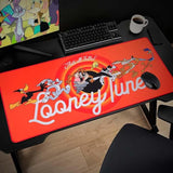 Looney Tunes XXL Mouse Pad 35 in x 15.7 in - Gift Looney Tunes Gaming Desk pad 90 mm x 40 mm - Official Licensed