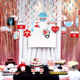 30 Pcs Nurse Swirl Decorations, Graduation, Doctor, Nursing Birthday Streamers