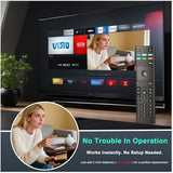 Replacement for Vizio Smart TV Remote Control, XRT136 Remote for All Vizio D, V, M, P, PX, E Series TV