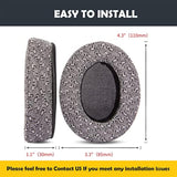 Premium Earpads Cushions Replacement Compatible With Sony Mdr 7506 Mdr V6 Corsair Hs50 Hs60 Hs70 Pro Gaming Headset Ear Pads With Softer Protein Leather/Memory Foam