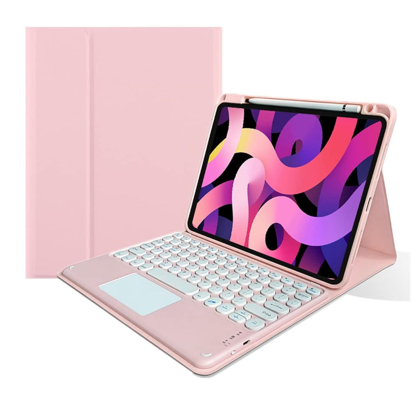 Ipad 10Th Generation Keyboard Case - Touchpad Detachable Keyboard With Pencil