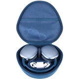 Hard Case Replacement For Apple Airpods Max Over-Ear Headphones (Dark Blue Case)