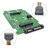 2 Pack Sata 15-Pin Power Adapter Cable, Sata 15 Pin Male To Sata 15 Pin Female