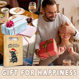 Black Cat Meowy Cutting Board - Merry Christmas Bamboo For Kitchen