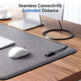 Cable Matters 5Gbps Long USB Extension Cable - 10ft, USB 3.0 Extension Cable, Male to Female USB3.0 Extender, Compatible with Webcam, VR Headset, Printer, Hard Drive, Black