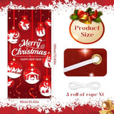 Merry Christmas Nativity Door Banner Religious Holiday Party Decoration
