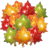 Thanksgiving Fall Balloons Decorations Foil and Latex Balloons for Birthday Party Decor