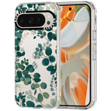 Pixel 9 Pro XL Case, Buffertech 6.6ft Drop Protection, Clear TPU, Eucalyptus