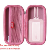 Hermitshell Hard Travel Case for Anker Zolo Power Bank, 10,000mAh /20,000mAh 30W Portable Charger (Pink)